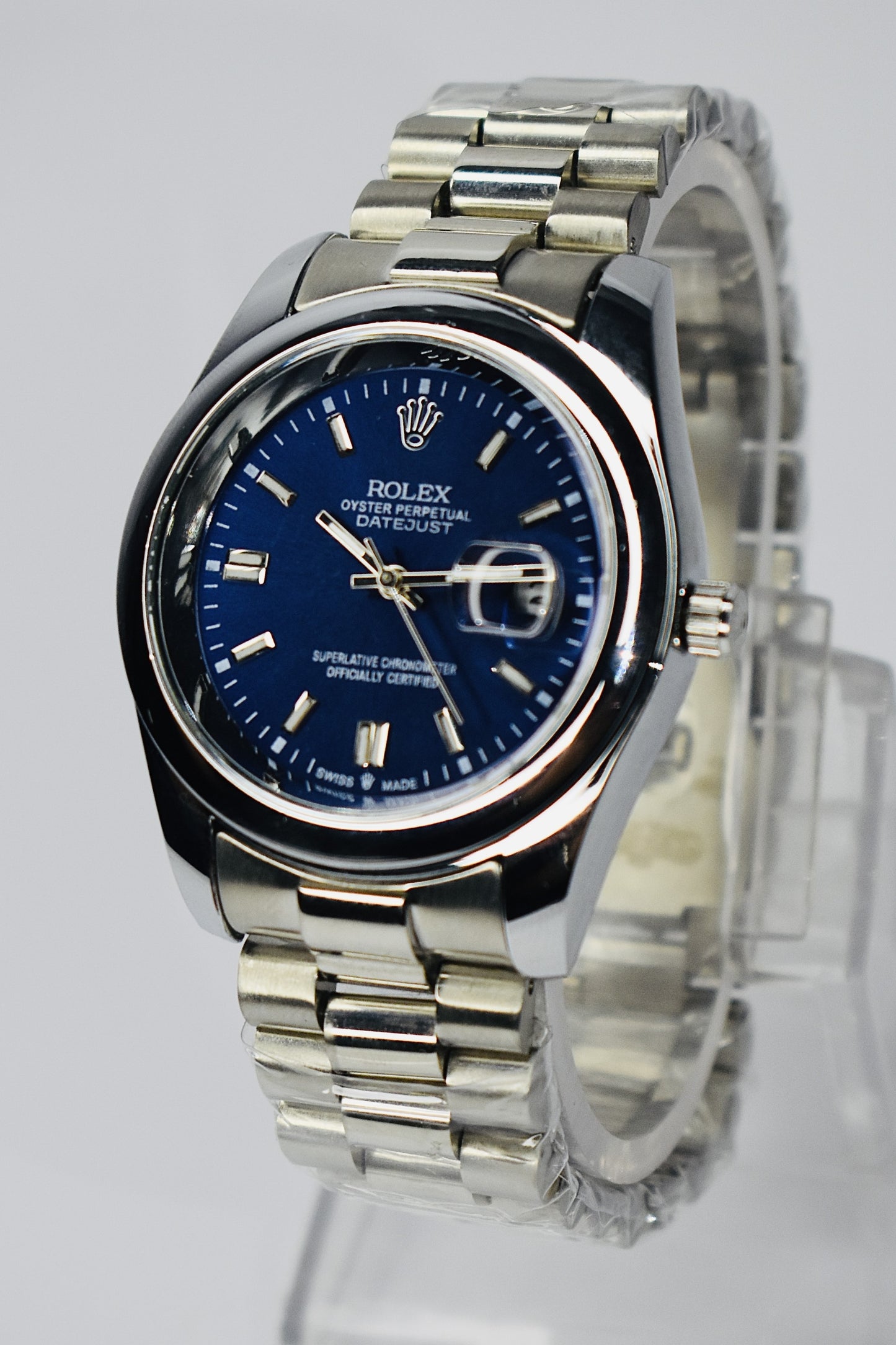 Rolex - Premium Watch with Royal Blue Dial