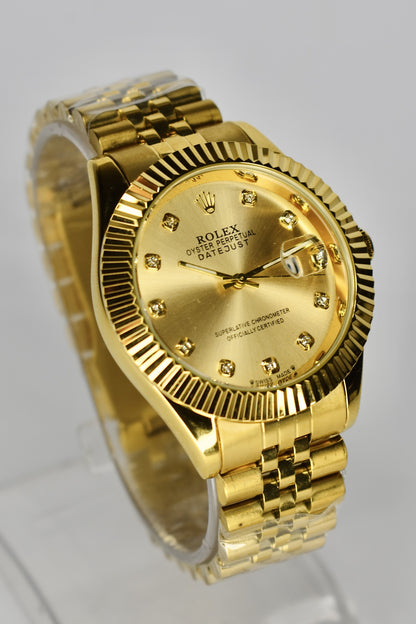 Rolex - Premium luxury in Golden Tone