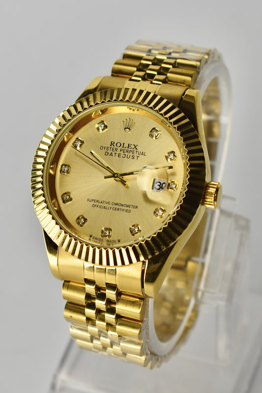 Rolex - Premium luxury in Golden Tone