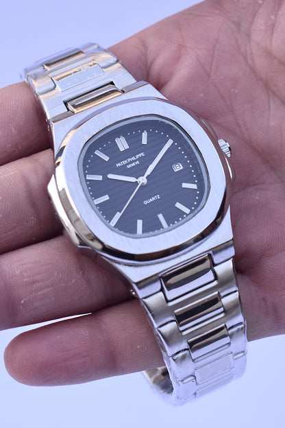 Patek Philippe Premium Watch with Black Dial