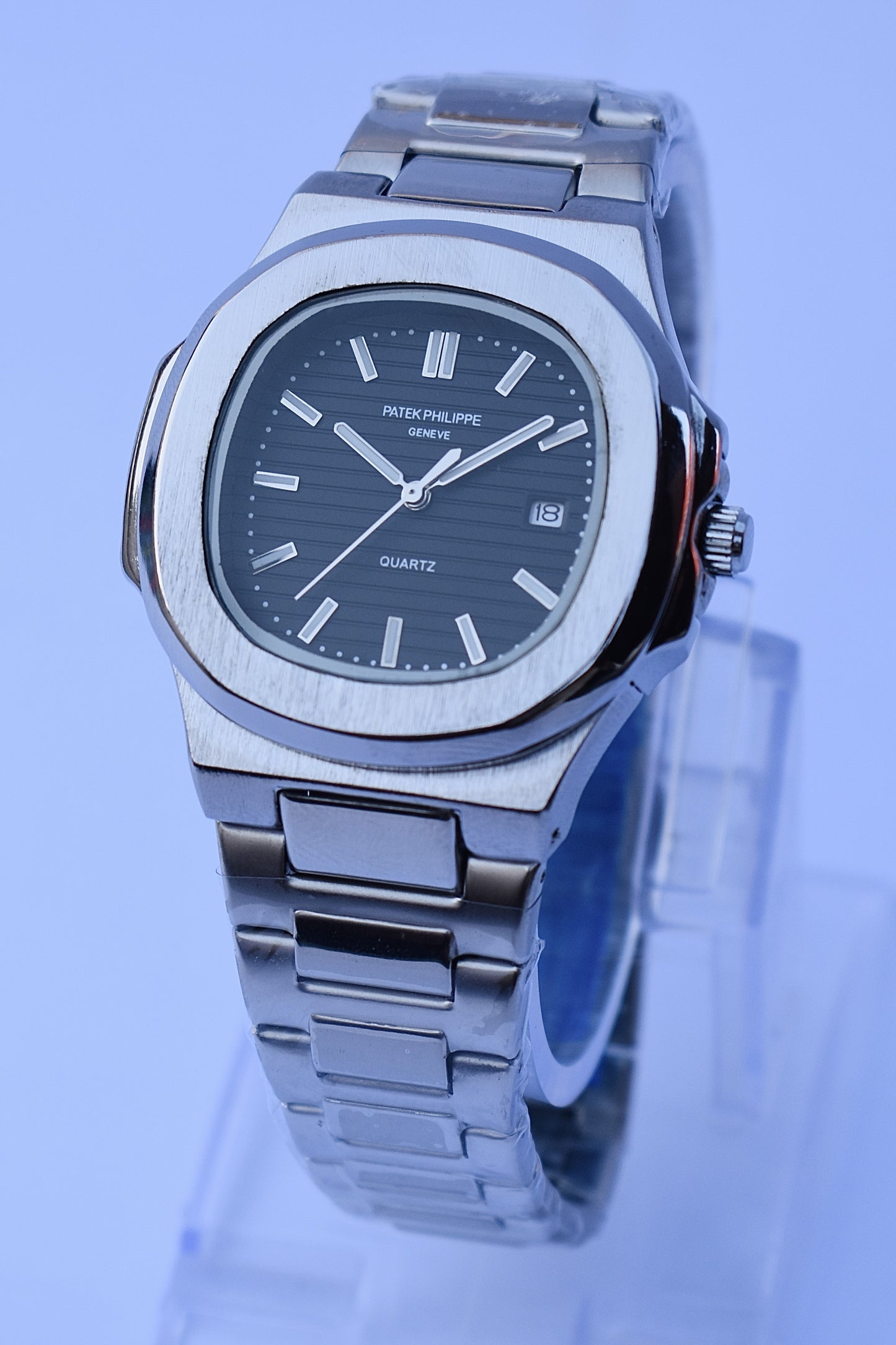 Patek Philippe Premium Watch with Black Dial