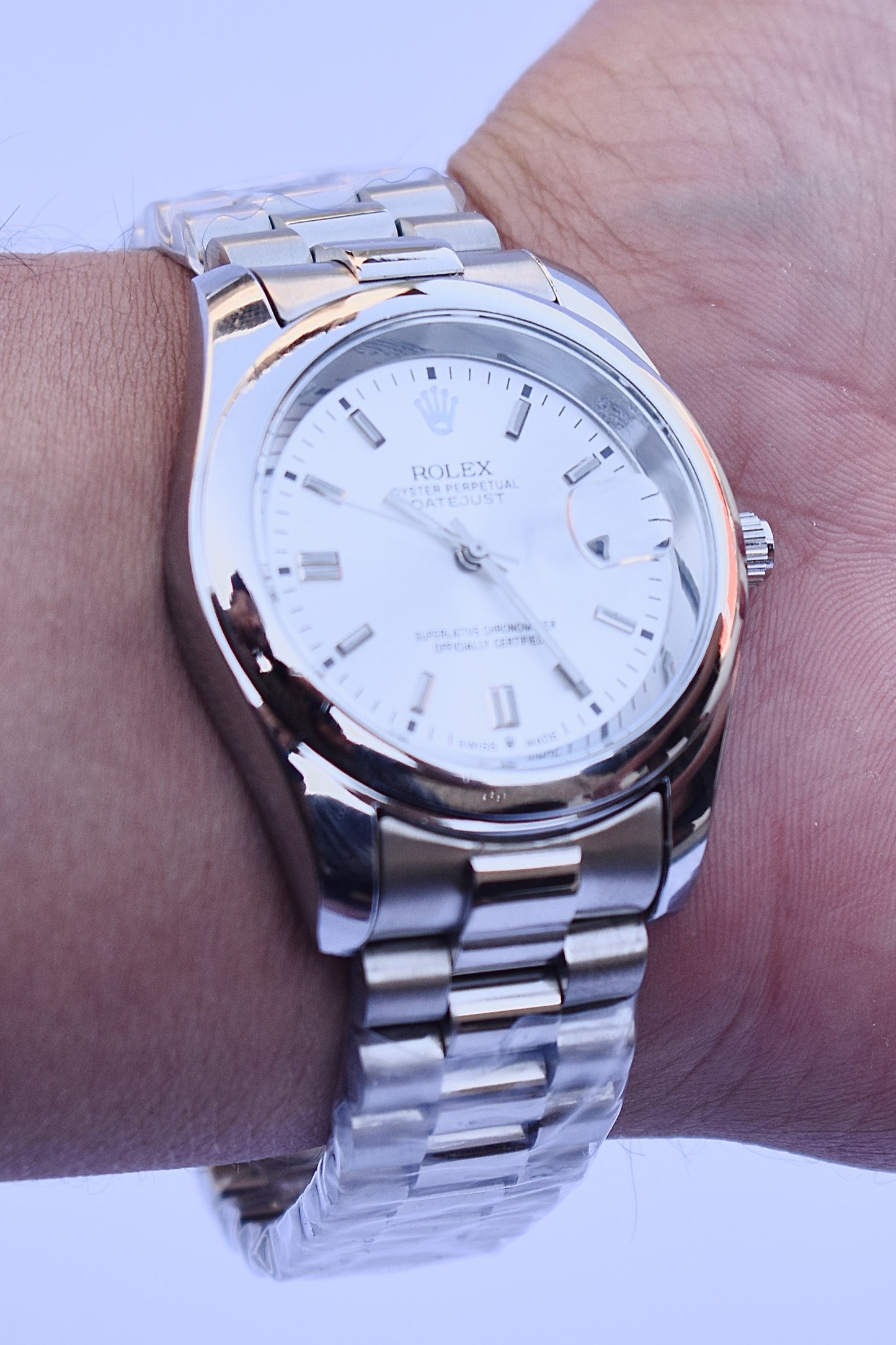 Rolex - Classic Premium White Dial Stainless Steel