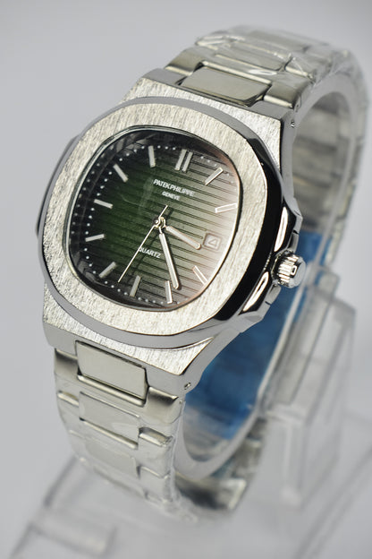 Patek Philippe Premium Watch with Royal Green Dial