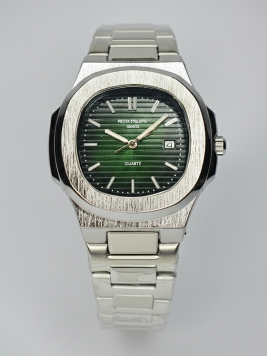 Patek Philippe Premium Watch with Royal Green Dial