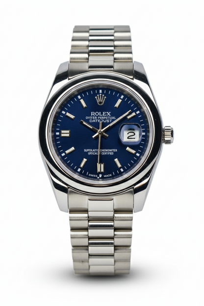 Rolex - Premium Watch with Royal Blue Dial