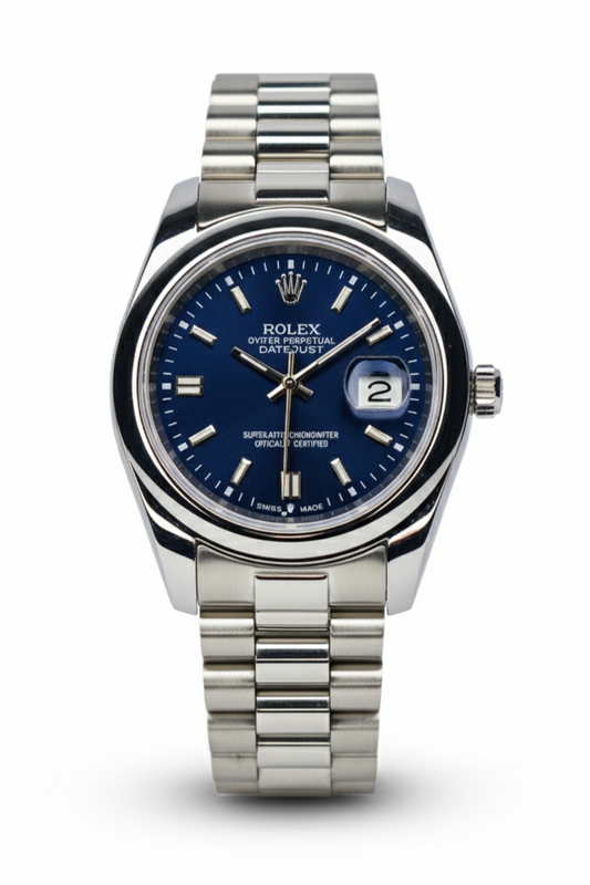 Rolex - Premium Watch with Royal Blue Dial