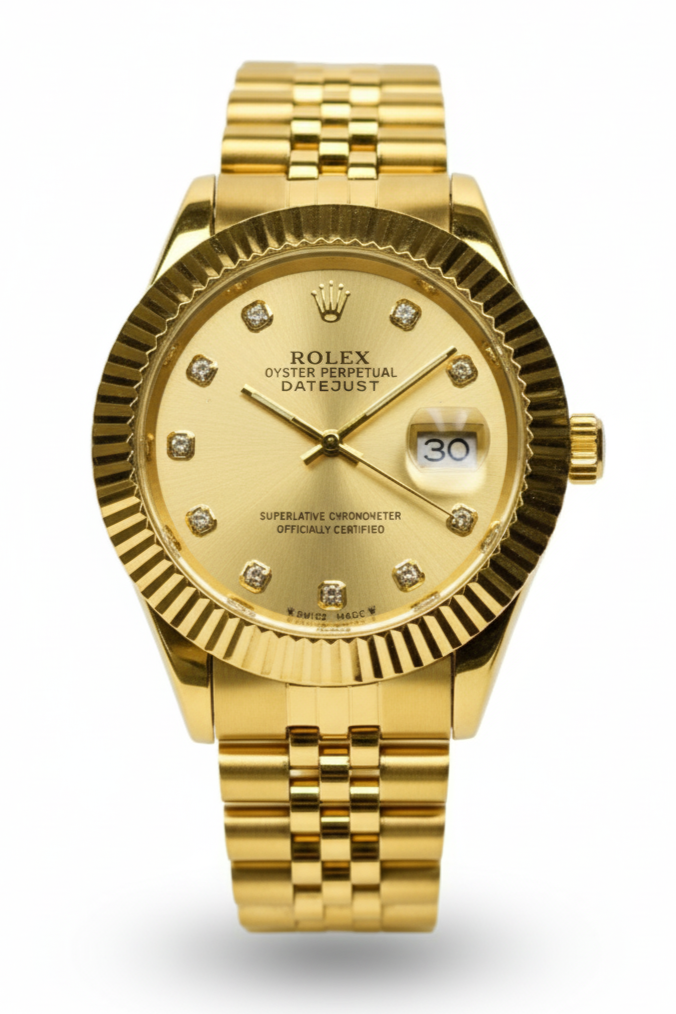 Rolex - Premium luxury in Golden Tone