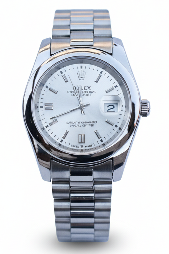 Rolex - Classic Premium White Dial Stainless Steel