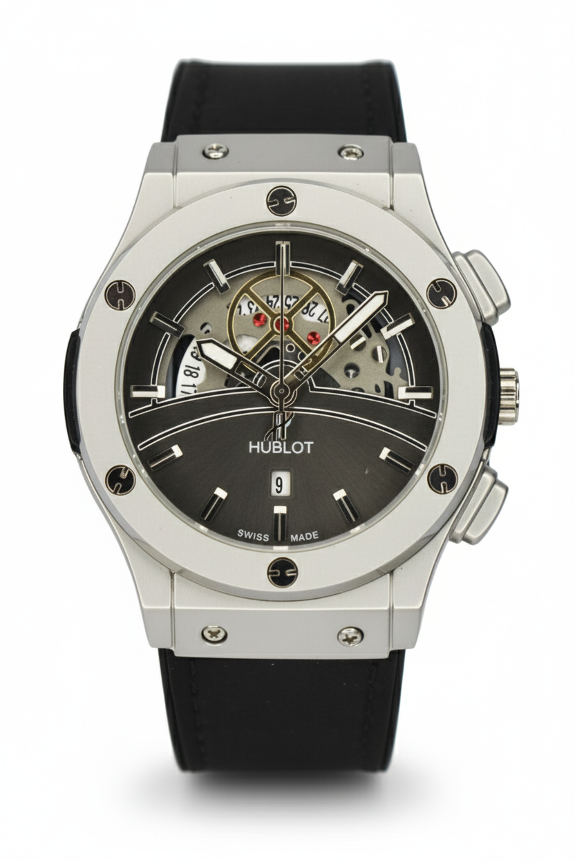Hublot - Classic Fusion Watch with Black Straps