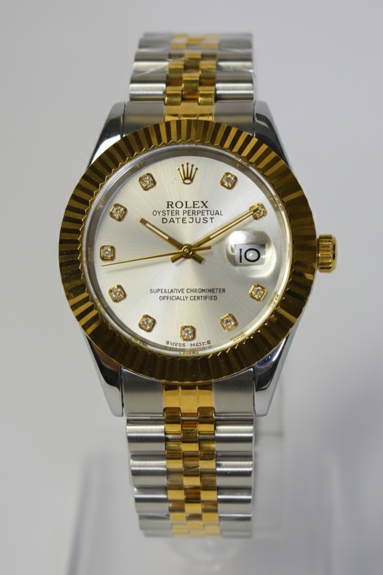 Rolex - Premium Watch with Classic White Dial