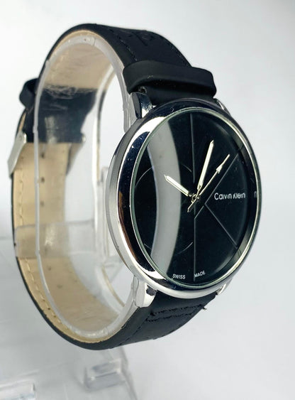 Calvin Klein - Black Dial and Black Strap