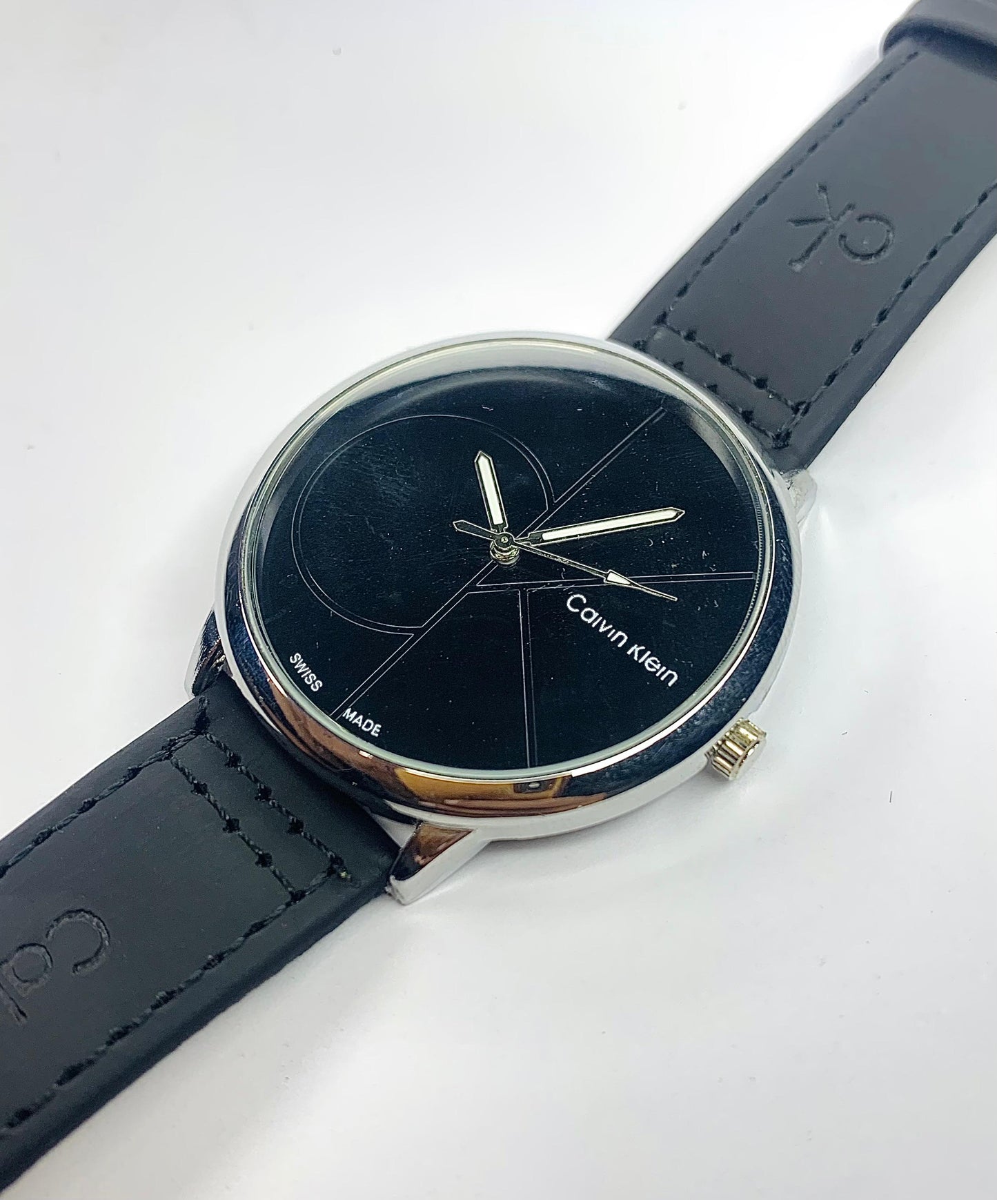 Calvin Klein - Black Dial and Black Strap